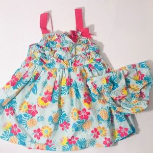 Sweet Heart Dress with Panties 12 month
